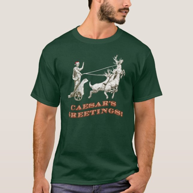 Camiseta Saudações de César (Frente)