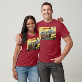 Camiseta Saudações de Dizgraceland