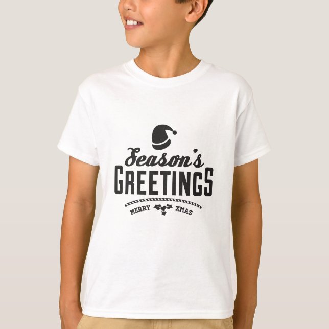 Camiseta Saudações de Fim de Ano (Frente)