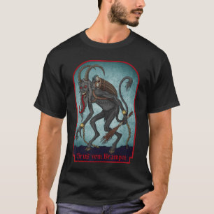 Camiseta Saudações De Gruss Vom Krampus Natal Festivo