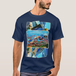 Camiseta Saudações de Kotor no Montenegro estilo Vintage r