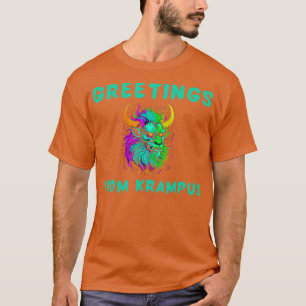 Camiseta Saudações de Krampus
