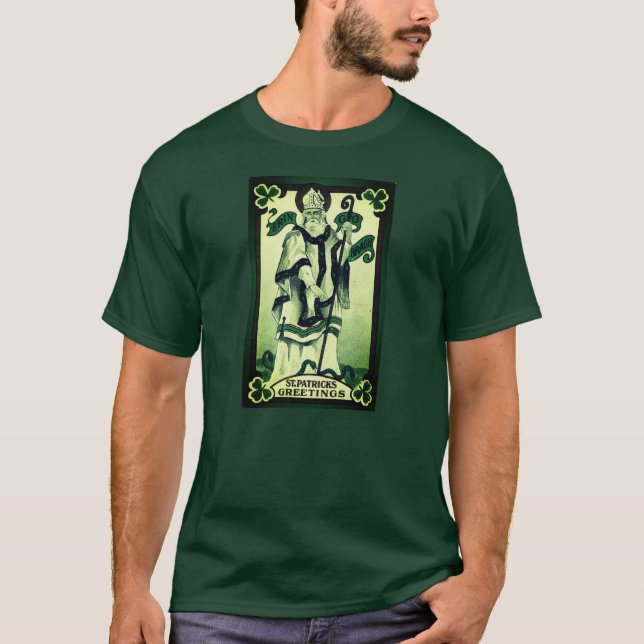 Camiseta Saudações de Patrick (Erin Go Braugh) (Frente)