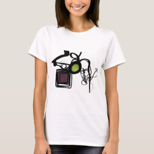 Camiseta Saudações de Philydion: Abstrato Black & White
