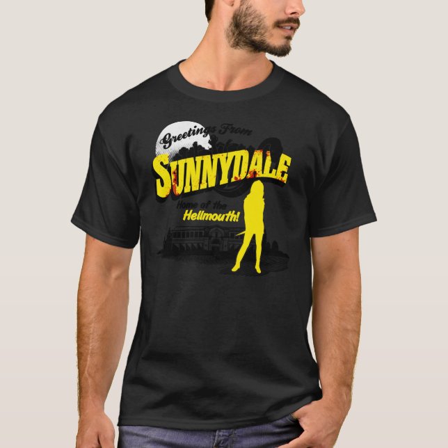 Camiseta Saudações de Sunnydale Essential T-Shirt (Frente)