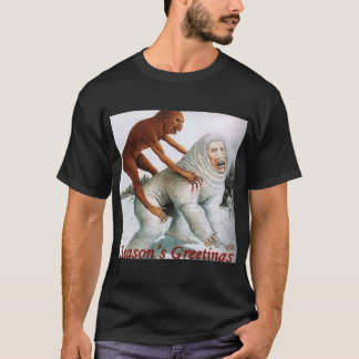 Camiseta saudações de temporada engraçadas