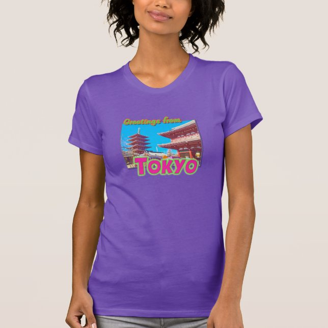 Camiseta "Saudações de Tóquio" (Frente)