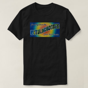 Camiseta Saudações de Trilha do Arco-Íris com Lacocheio