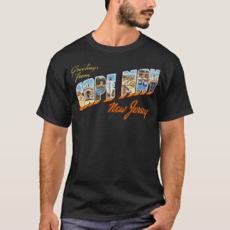 Camiseta Saudações Do Cabo May New Jersey 0A