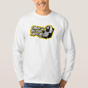 Camiseta Saudades dos dias antes da IA