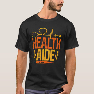Camiseta Saúde Aconselhar Assistência ao lar Cuidados Médic