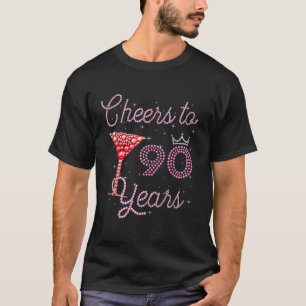 Camiseta Saúde Aos 90 Anos De Aniversário De 90 90 Anos De 