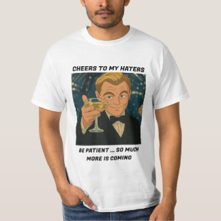 Camiseta Saúde aos meus odiadores - Leonardo DiCaprio Meme