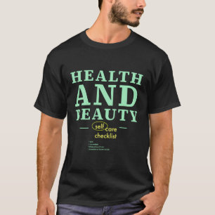 Camiseta Saúde E Beleza - Verde