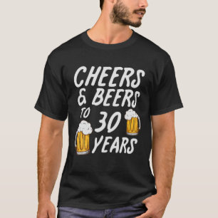 Camiseta Saúde E Cerveja A 30 Anos - aniversário de 30 anos