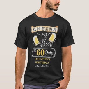 Camiseta Saúde e Cerveja a 60 anos de Festa de aniversári