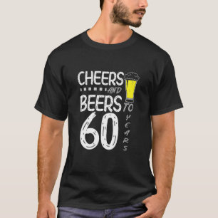 Camiseta Saúde E Cervejas A 60 Anos Por Dia Engraçado
