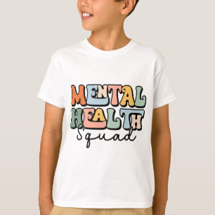 Camiseta Saúde Esquadrão Cérebro Doença Mental Sensibilizaç