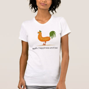 Camiseta Saúde, felicidade e amor!