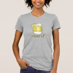 Camiseta Saúde! Festa de Aniversário de 21 anos com Coquete<br><div class="desc">O design apresenta uma ilustração original de um marcador de um clássico coquetel margarita com uma borda salgada e uma cunha de limão verde. Uma bebida clássica de verão! Ideal para uma festa de coquetéis, piquenique de verão, despedida de solteira, aniversário de 21 anos ou celebração do Cinco de Mayo....</div>