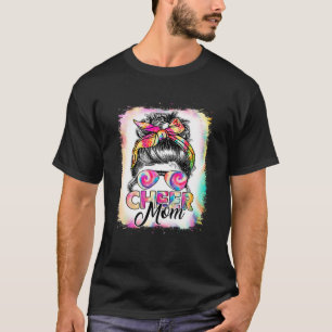 Camiseta Saúde Mãe Cabelo Pedrado Óculos de sol Tye Die Pre