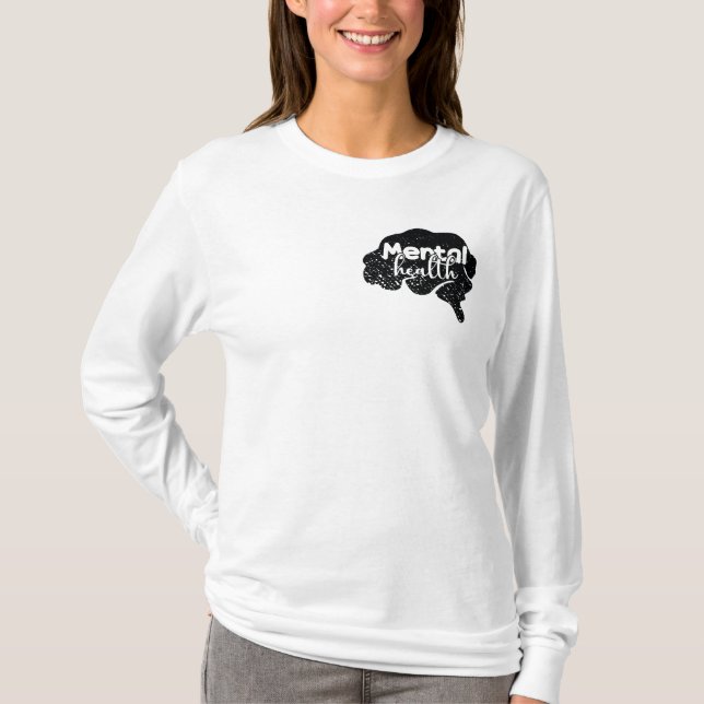 Camiseta Saúde mental (Frente)