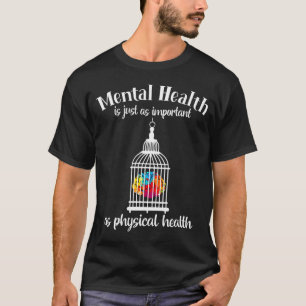 Camiseta Saúde mental acabe com o estigma saúde mental