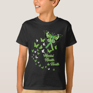 Camiseta Saúde Mental Consciência Mês Boa Saúde Familiar B