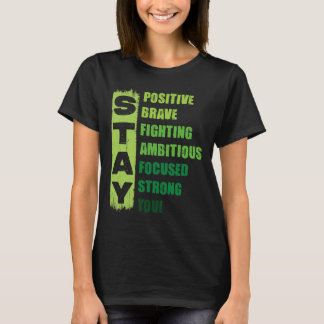 Camiseta Saúde Mental Consciência Roupa Homens Mulheres