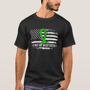 Camiseta Saúde Mental Consciência Verde 3 de maio