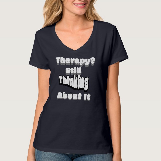 Camiseta Saúde Mental Divertida  (Frente)