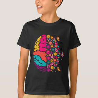 Camiseta Saúde Mental Dor cerebral cerebral Sensação de con