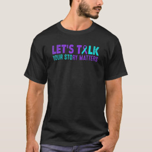 Camiseta Saúde Mental É Sensibilização Para A Riqueza Desen