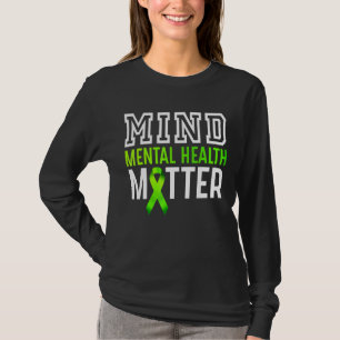 Camiseta Saúde Mental Fita Fita Awarenes Mentais
