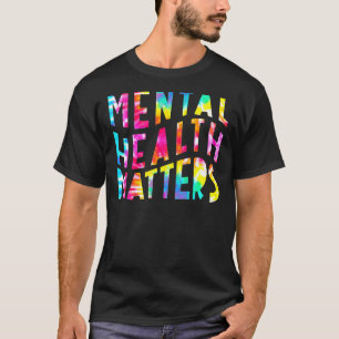 Camiseta Saúde Mental Importa Doença Cerebral Humana Awaren