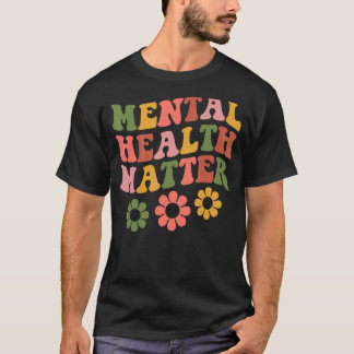Camiseta Saúde Mental Importa Doença Cerebral Humana Awaren