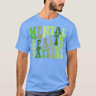 Camiseta Saúde Mental Importa Doença Cerebral Humana Awaren