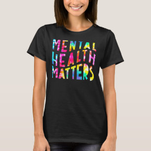 Camiseta Saúde Mental Importa Doença Cerebral Humana Awaren