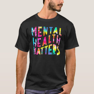 Camiseta Saúde Mental Importa Doença Cerebral Humana Awaren