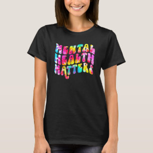 Camiseta Saúde Mental Importa Doença Cerebral Humana Awaren