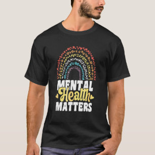 Camiseta Saúde mental Importa Psicologia Cerebral Humana