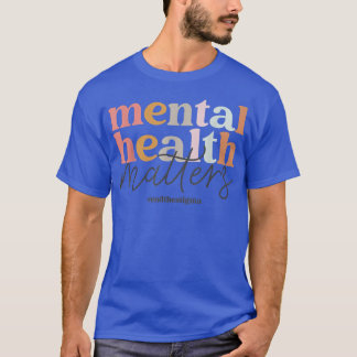 Camiseta Saúde Mental Importa Sensibilização para a Saúde M