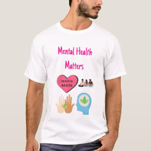 Camiseta Saúde Mental Importa T-Shirt