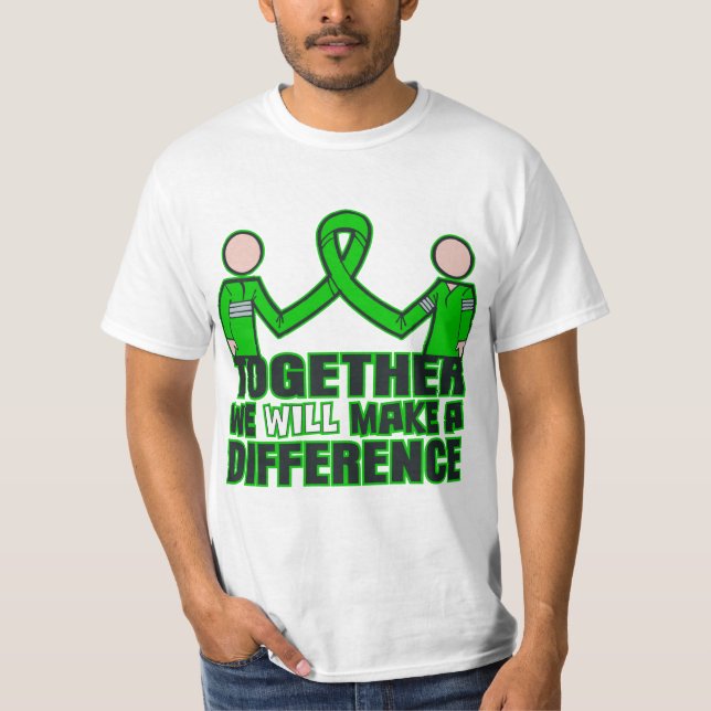 Camiseta Saúde mental junto nós faremos um Difference.p (Frente)