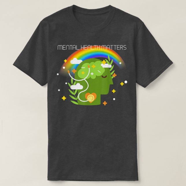 Camiseta Saúde Mental Lgbtq 4523 2027 (Frente do Design)