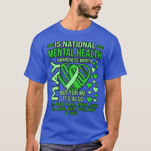 Camiseta Saúde Mental Nacional - Mês de Apoio G