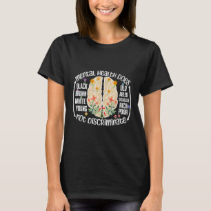 Camiseta Saúde Mental Não Discrimina Saúde Mental