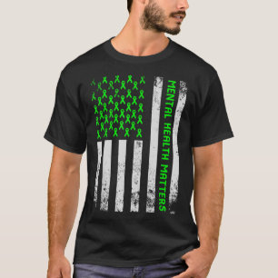 Camiseta Saúde Mental S Dor No Cérebro Humano Sensibilizaçã
