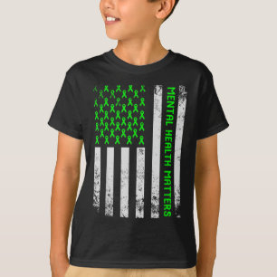 Camiseta Saúde Mental S Dor No Cérebro Humano Sensibilizaçã