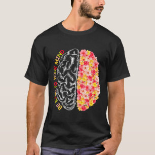 Camiseta Saúde Mental Seja Divertida Para Sua Mente Autismo